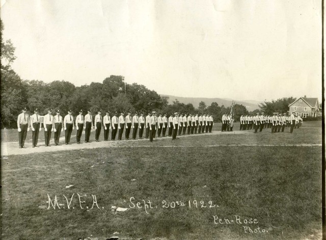 Mohegan Vol. Fire Assoc. in 1922